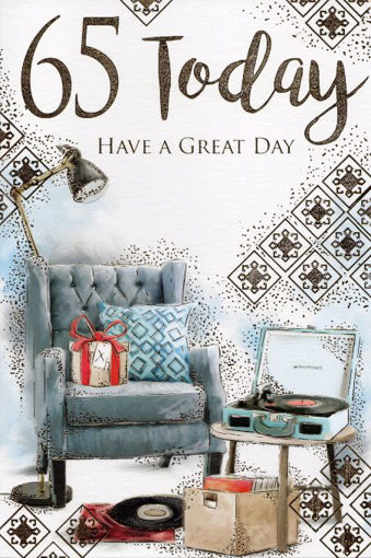 Picture of 65 TODAY BIRTHDAY CARD